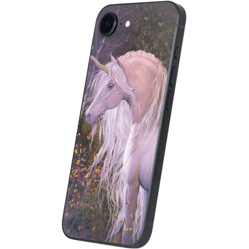 Autumn Glow Unicorn by Laurie Prindle iPhone 16e Skin
